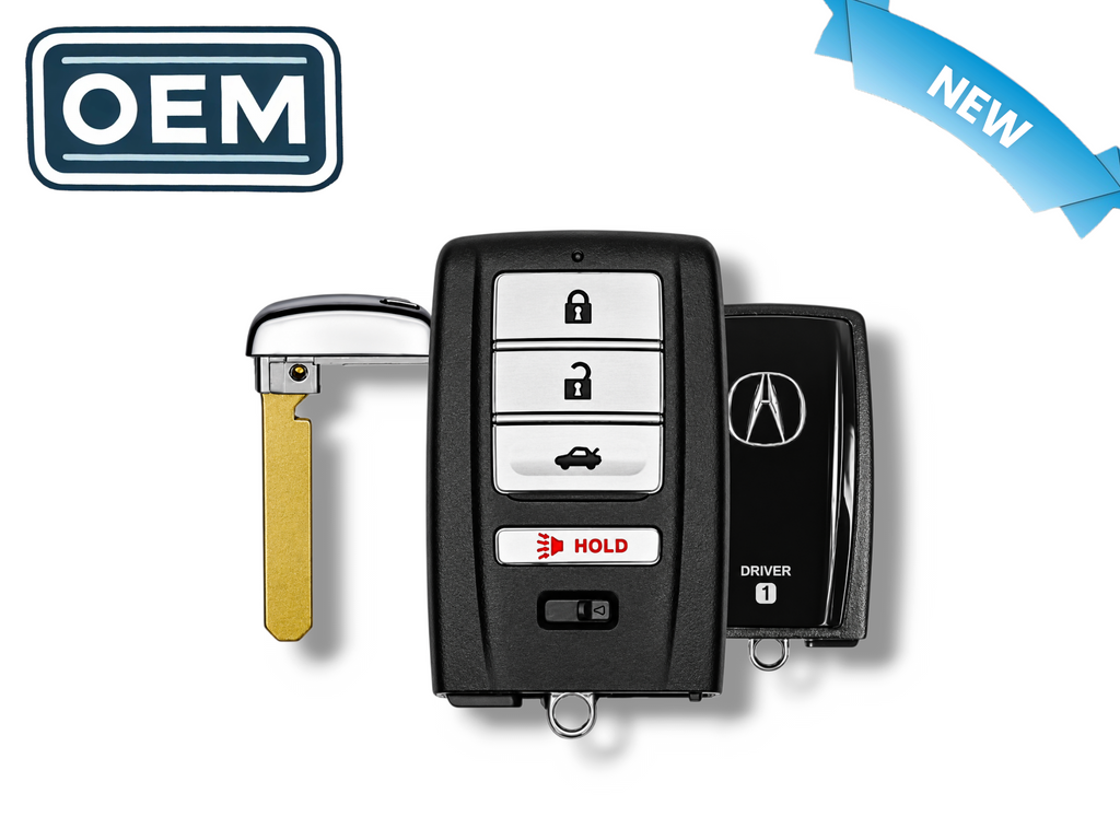 18-20 Acura ILX TLX Smart Key 4-Button PN: 72147-TZ3-A21 / KR5V2X / Memory 1 (OEM)