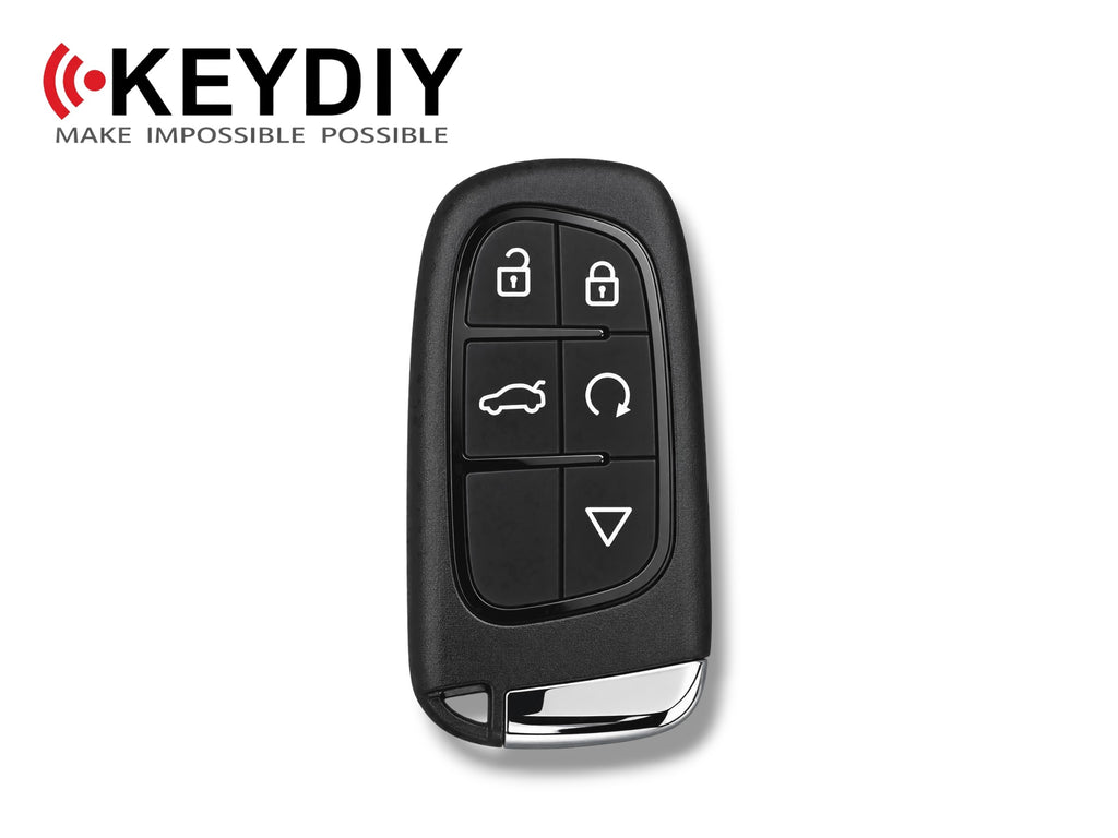 KEYDIY - KDX4 - Universal Smart Key - Jeep / Chrysler / Dodge - 5-Button - ZB34-5