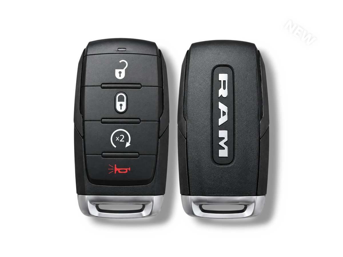 19-24 Ram 1500 Pickup Proximity Smart Key 4 Button OHT-4882056 PN: 68575610AA