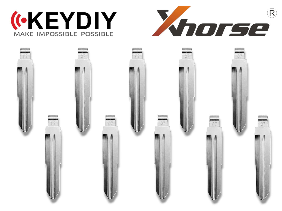 10x Xhorse Keydiy Universal Flip Key Remote Key Blades Mitsubishi MIT3 X224