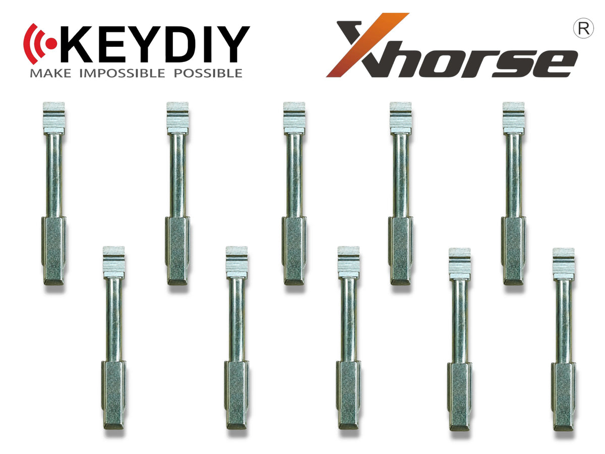 10x Xhorse Keydiy Universal Flip Key Remote Key Blades Ford Jaguar FO21 / Tibbe