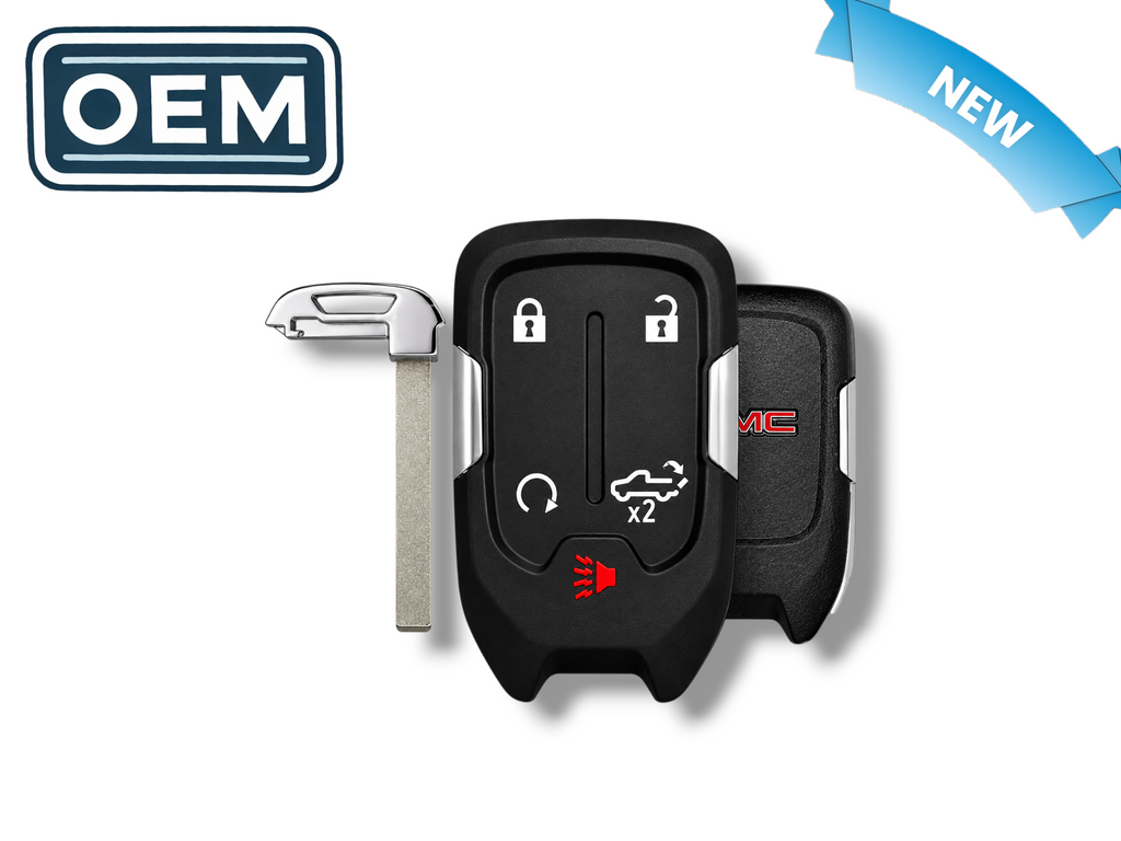 19-20 GMC Sierra Smart Key 5-Button PN: 13591396 / HYQ1EA (OEM)
