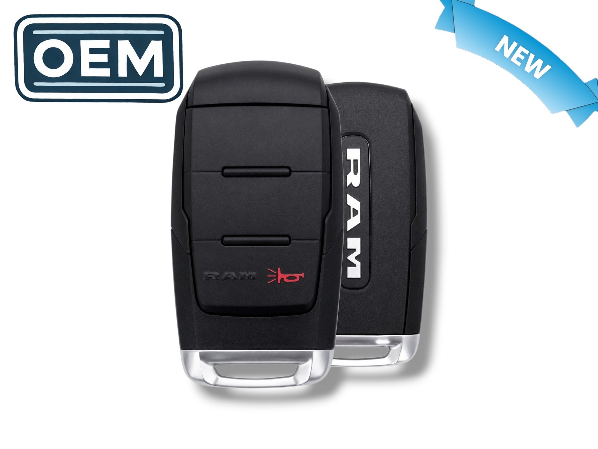 19-24 Ram 2500 3500 Smart Key 1-Button PN: 68374993AB / GQ4-76T (OEM)