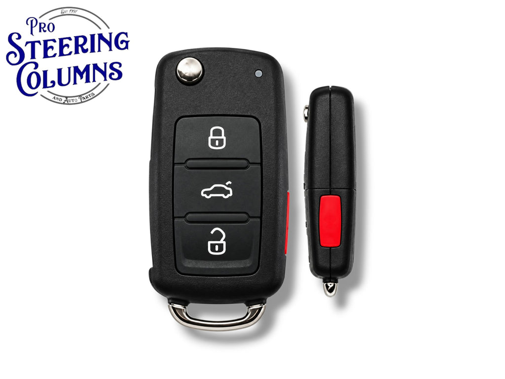 04-08 Volkswagen Touareg Flip Key 4-Button PN: 3D0-959-753-T / Prox / KR55WK45032 (Aftermarket)