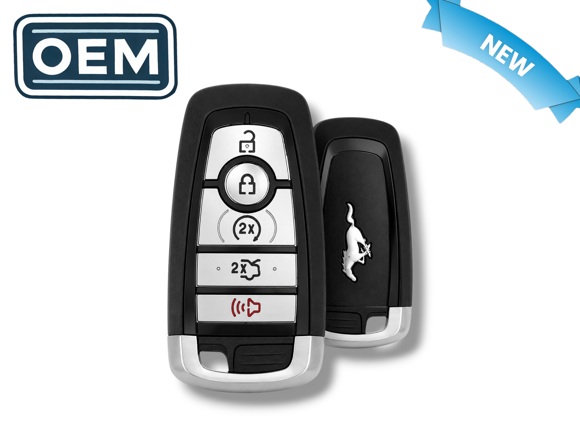 18-23 Ford Mustang Smart Key 5-Button PN: 164-R8162 / M3N-A2C931426 (OEM)