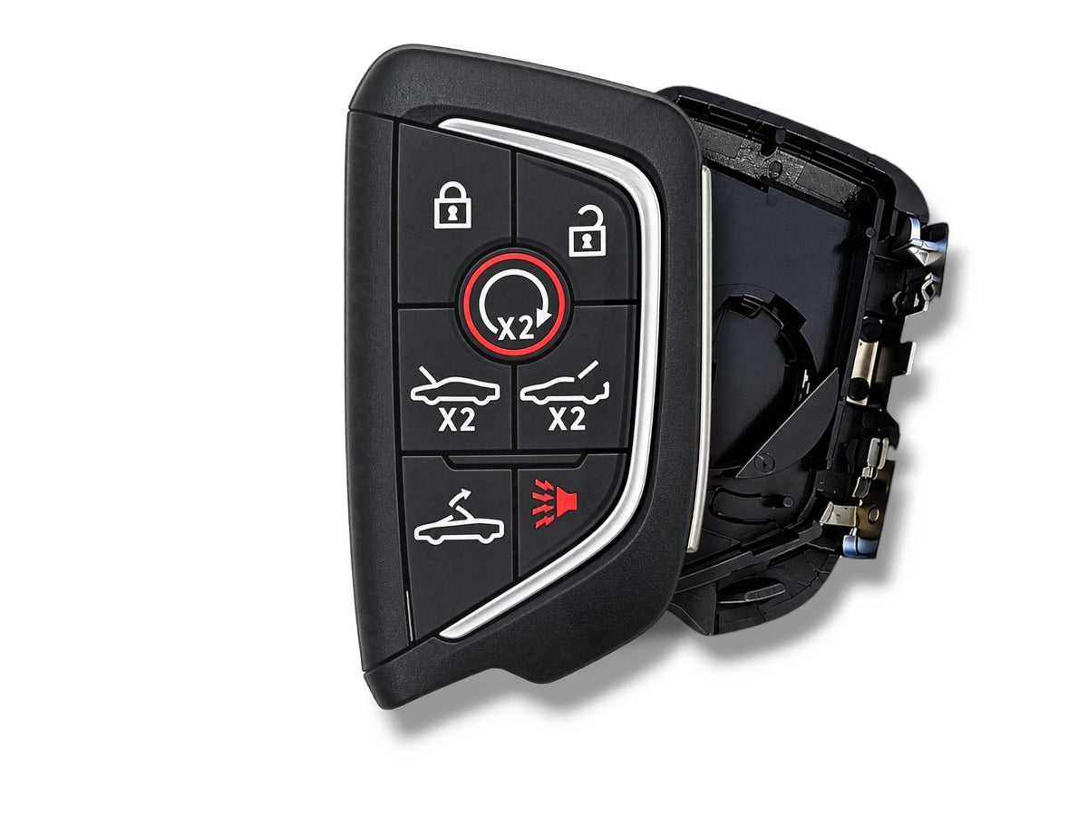 20-25 Chevrolet Corvette C8 Smart Key SHELL 7-Button PN: 13538852 / YG0G20TB1 (Aftermarket)