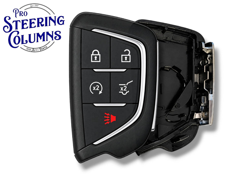 21-26 Cadillac Escalade Smart Key SHELL 5-Button PN: 13553714 / YG0G20TB1 (Aftermarket)