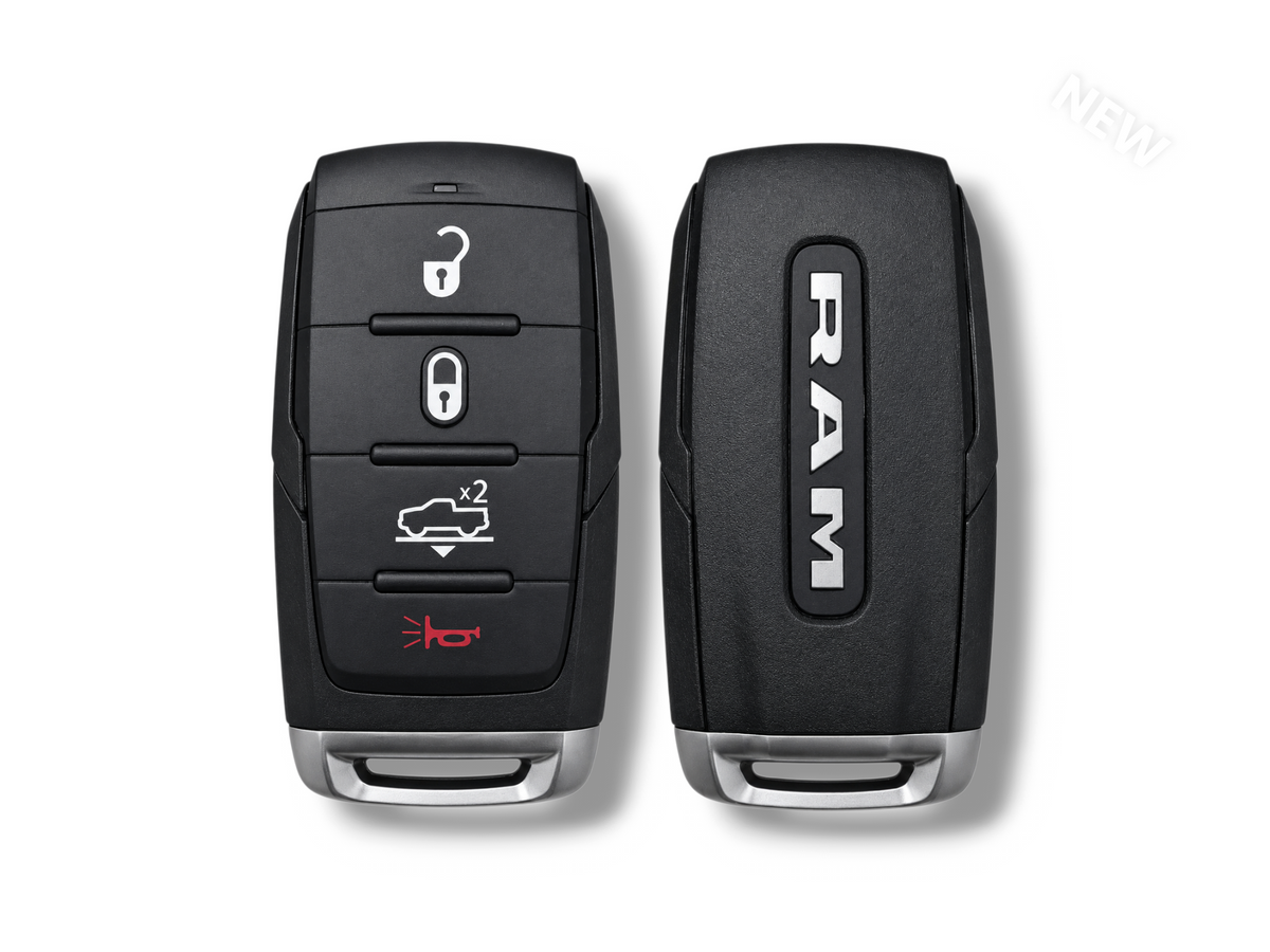 19-24 Ram 1500 Pickup Proximity Smart Key 4 Button Air Suspension OHT-4882056 PN: 68584152AA
