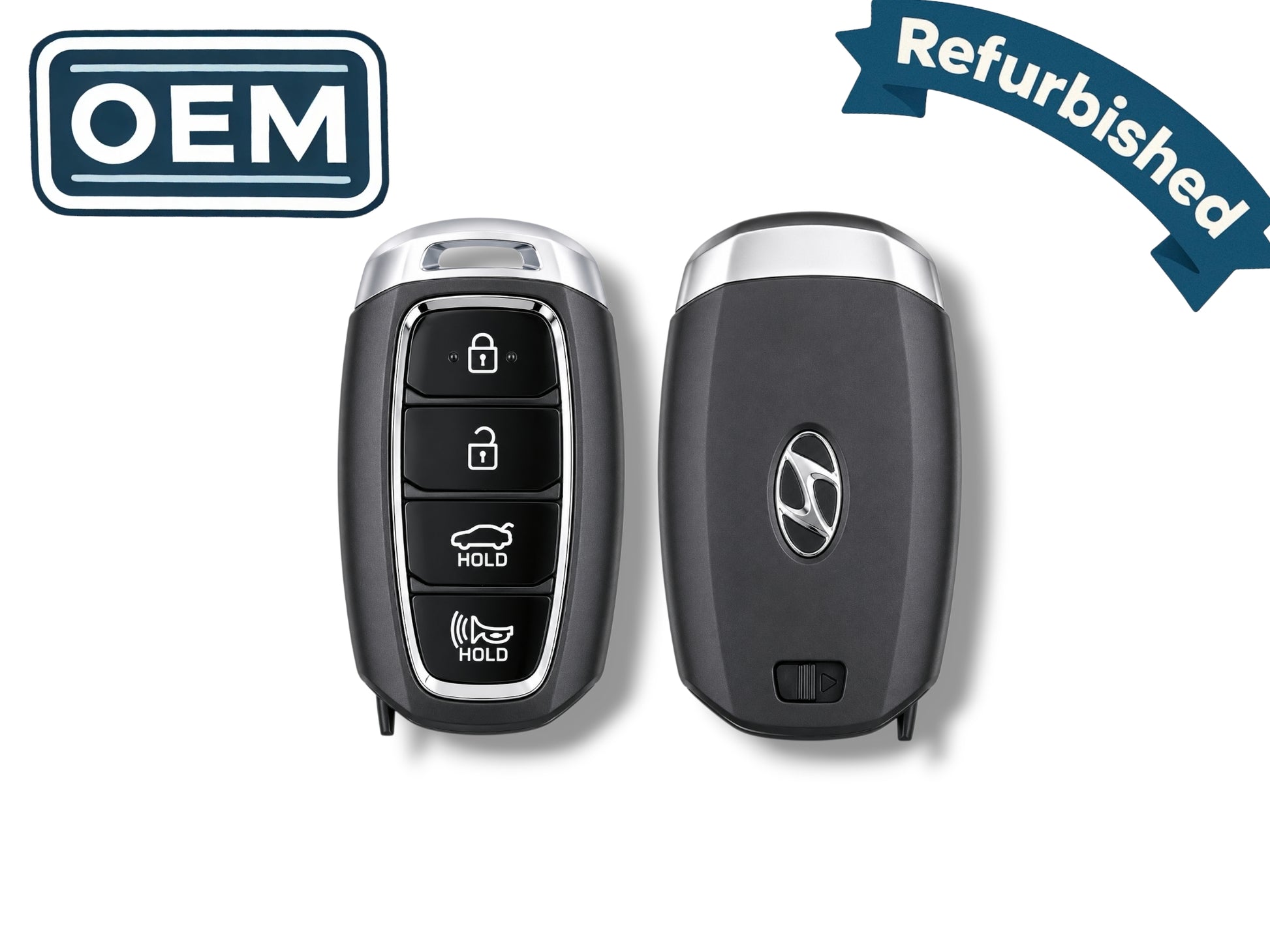 18-22 Hyundai Accent Smart Key 4-Button PN: 95440-J0100 / NYOSYEC4FOB1608 (OEM Refurb)
