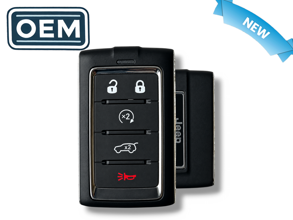 24-25 Jeep Cherokee Smart Key 5-Button PN: 685577124AB / 2BAHD-KFW1 / 433 MHz (OEM)