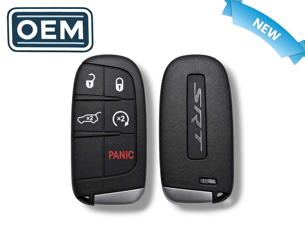 15-24 Dodge Smart Key 5-Button / SRT Logo / PN: 68240167AA (OEM)