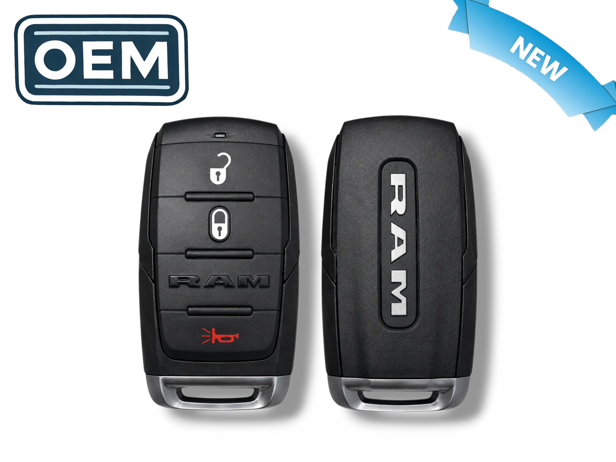 19-24 Ram 1500 Pickup Proximity Smart Key 3 Button OHT-4882056 PN: 68584159AA