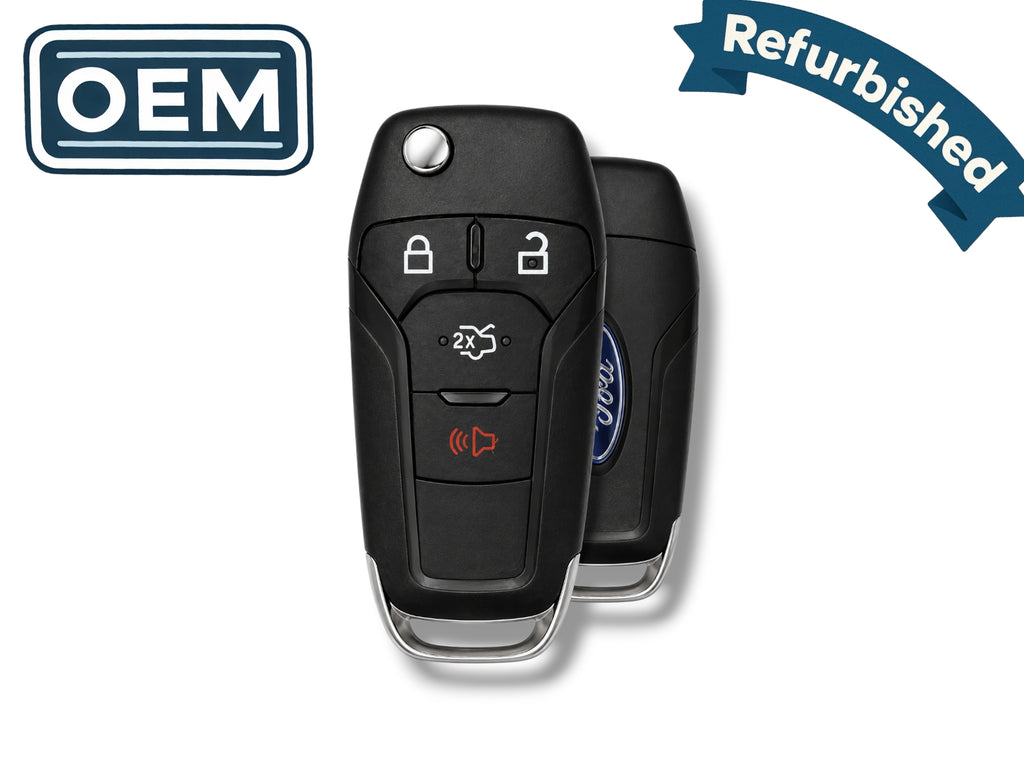 13-16 Ford Fusion Flip Key 4-Button PN: 164-R7986 / N5F-A08TAA (OEM Refurb)