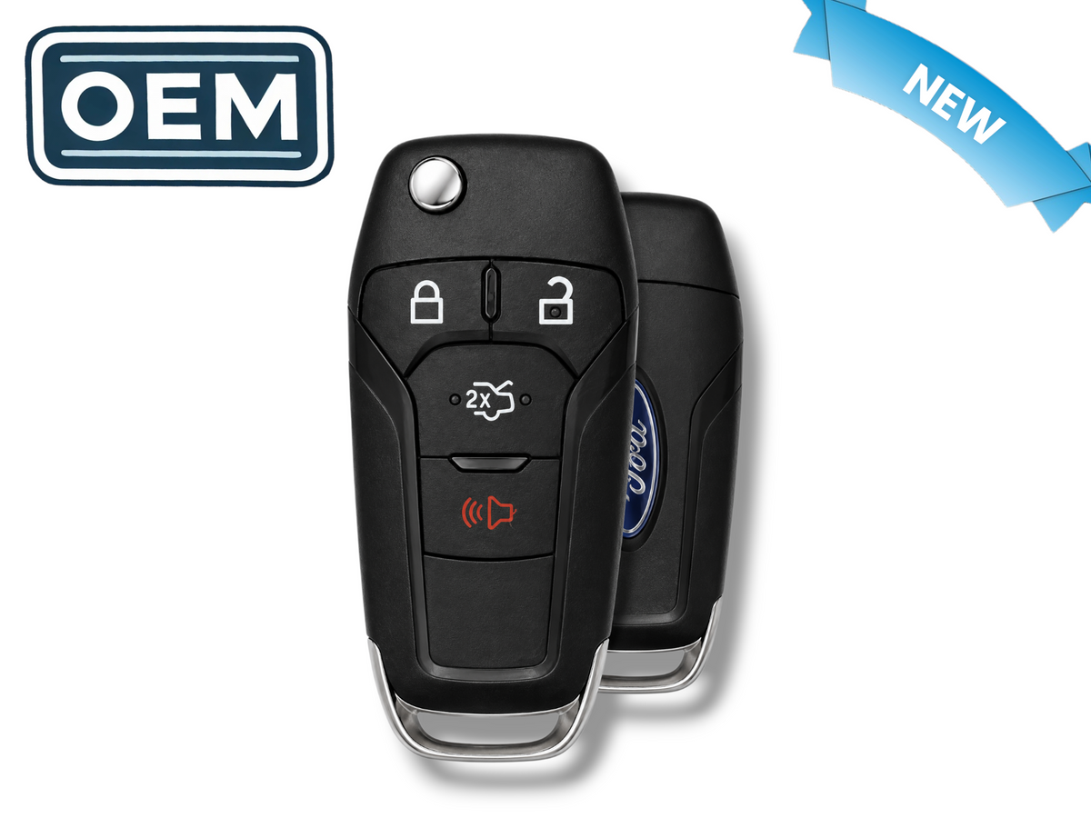 13-16 Ford Fusion Flip Key 4-Button PN: 164-R7986 / N5F-A08TAA (OEM)