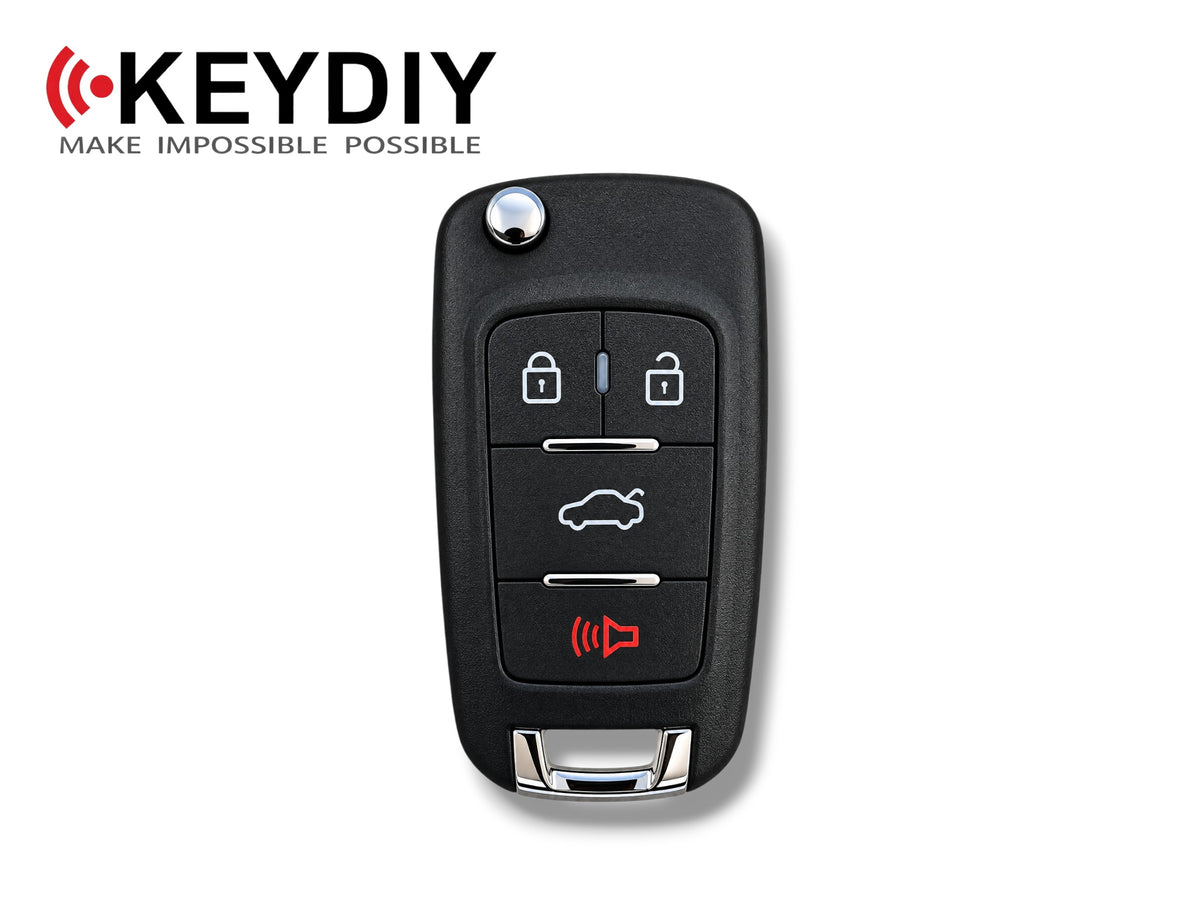 KEYDIY - Universal Flip Key - Chevrolet 4-Button - B18
