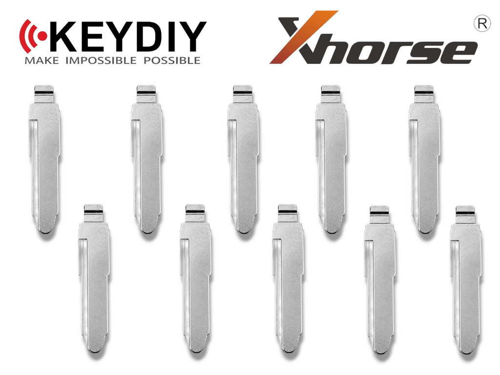 10x Xhorse Keydiy Universal Flip Key Remote Key Blades Mazda MZ31 MAZ24R