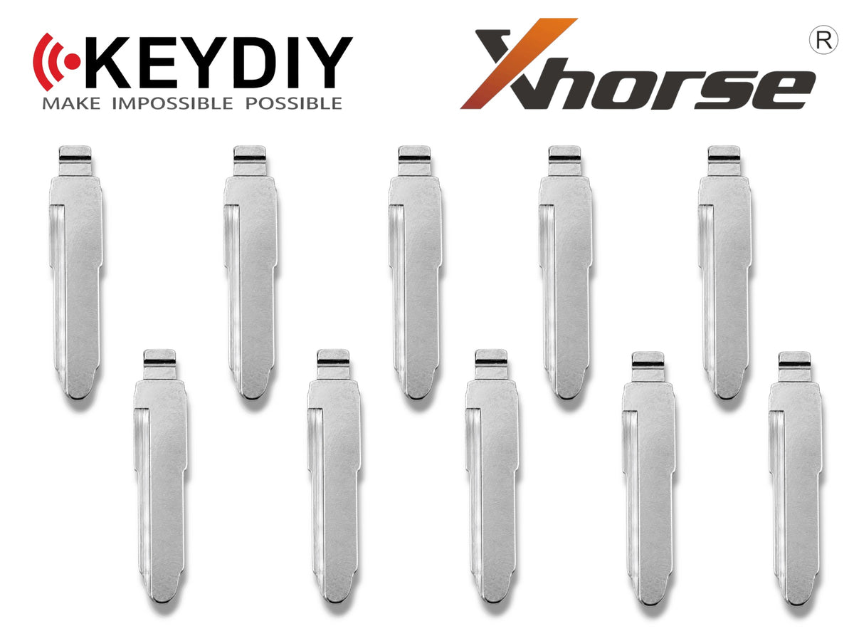 10x Xhorse Keydiy Universal Flip Key Remote Key Blades Mazda MZ31 MAZ24R