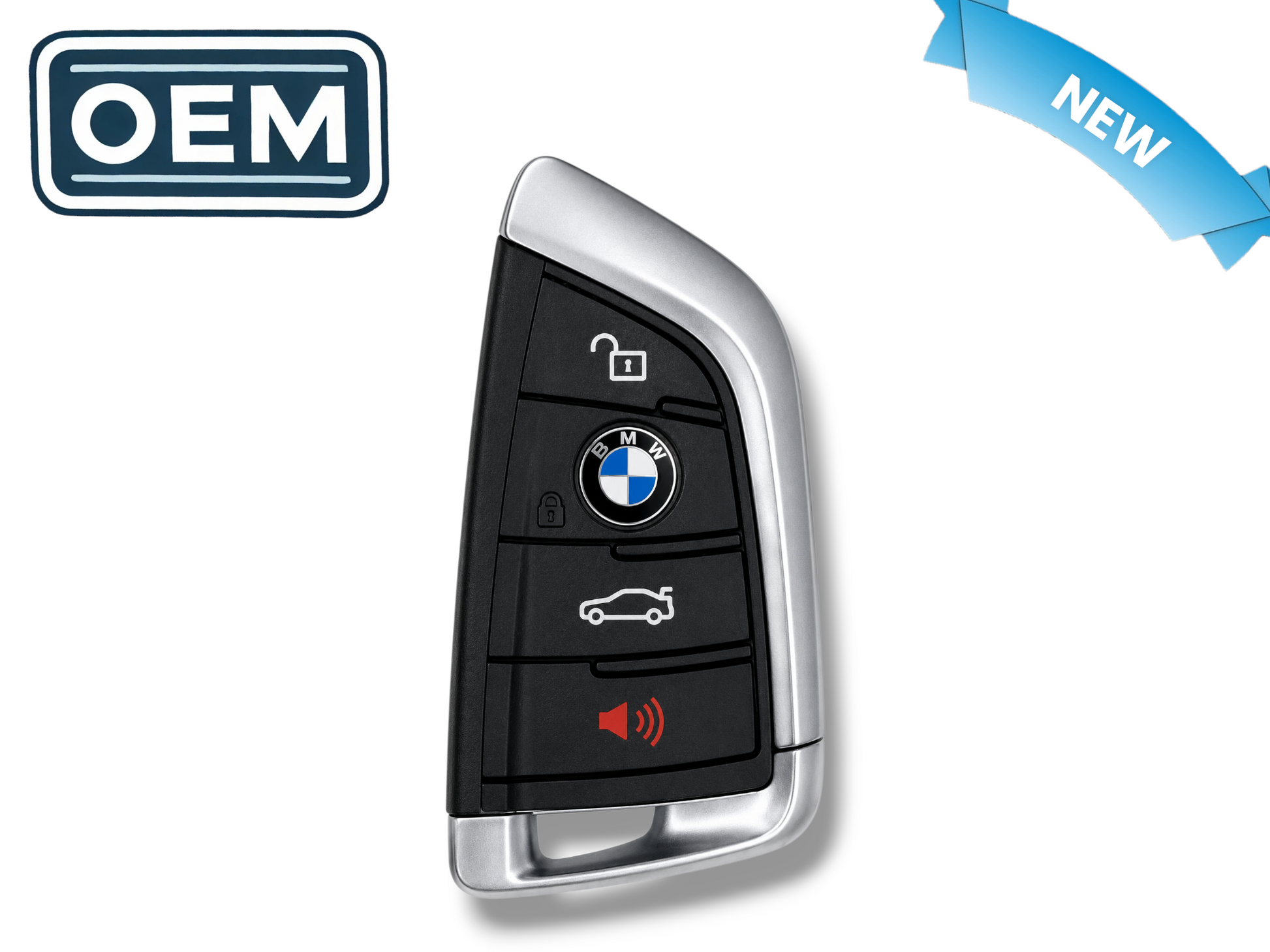 14-18 BMW X5 X6 5 Series Smart Key 4-Button PN: 9367401-01 / N5F-ID21A / FEM / BDC / 434 MHz (OEM)
