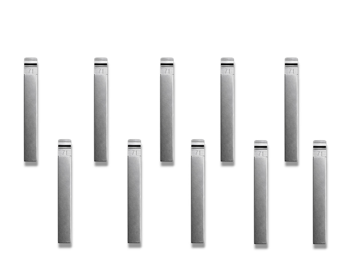10x Xhorse Keydiy Universal Flip Key Remote Key Blades GM HU100