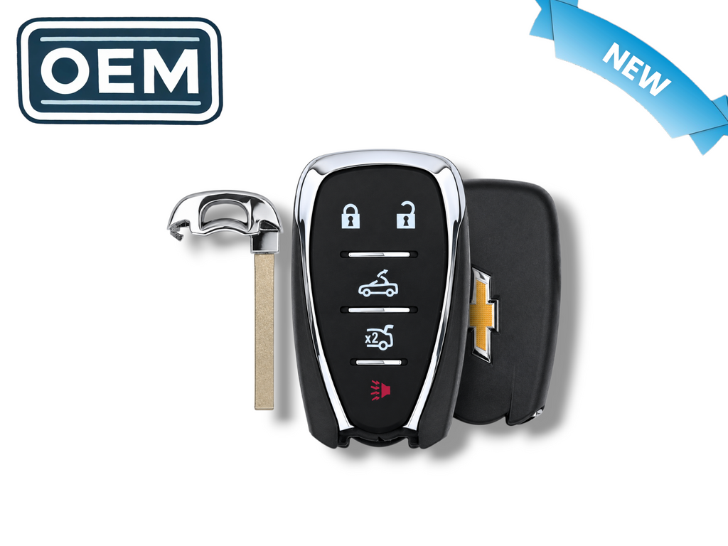 16-21 Chevrolet Camaro Smart Key 5-Button PN: 13529654 / HYQ4EA (OEM)
