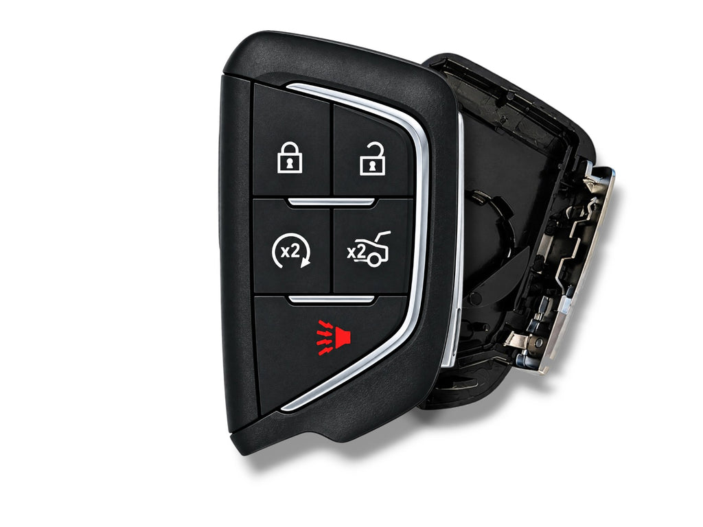 20-24 Cadillac CT4 CT5 Smart Key SHELL 5-Button PN: 13538860 / YG0G20TB1 (Aftermarket)