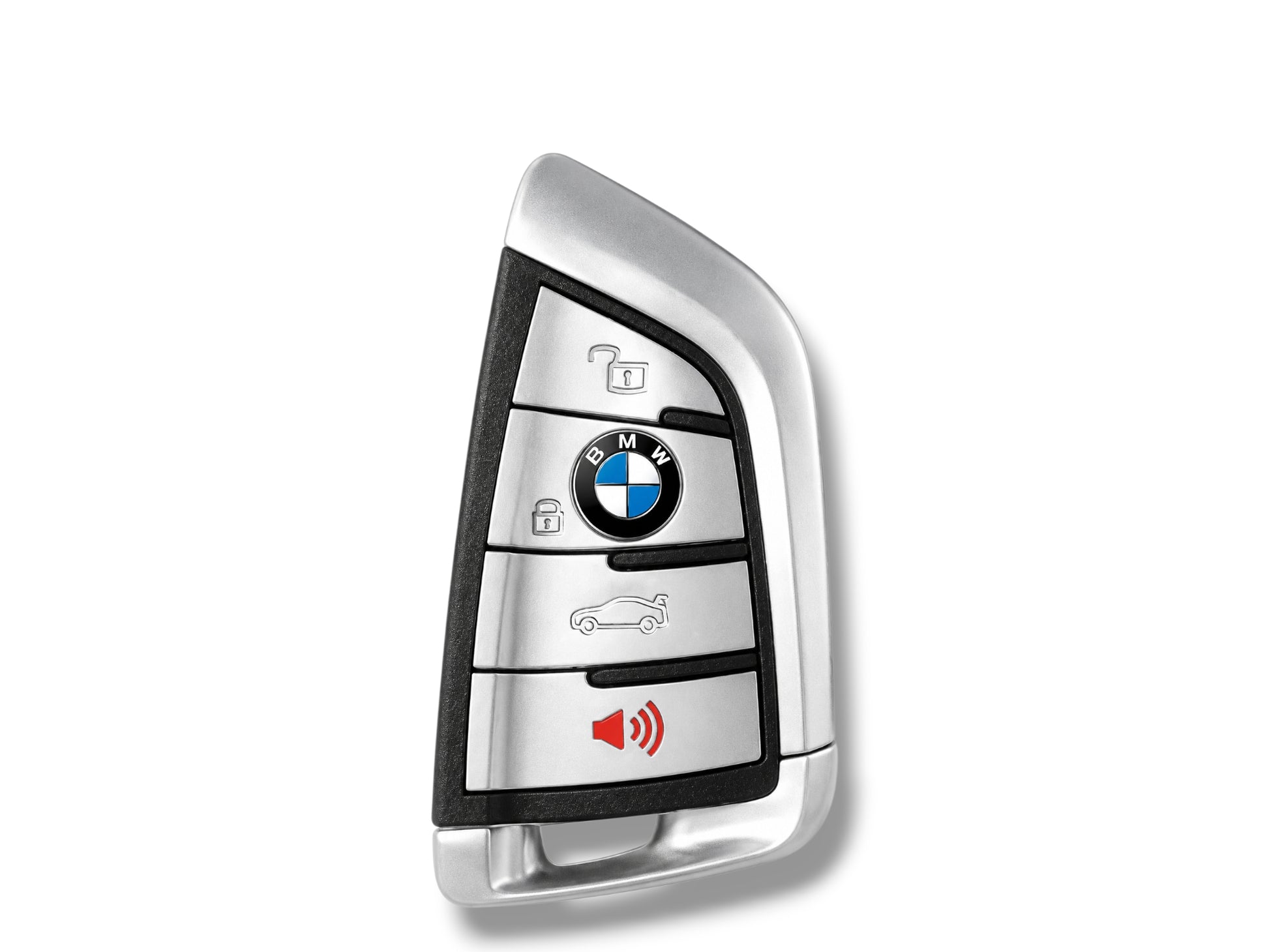 14-18 BMW X5 X6 5 Series Smart Key 4-Button PN: 9367401-01 / N5F-ID21A / FEM / BDC / 434 MHz / Silver (OEM)