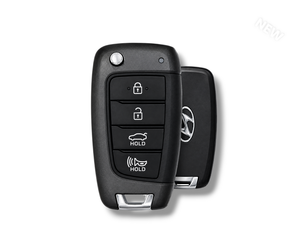 21-22 Hyundai Elantra Flip Key 4-Button PN: 95430-AA000 / NYOMBEC4TX2004 (OEM Refurb)