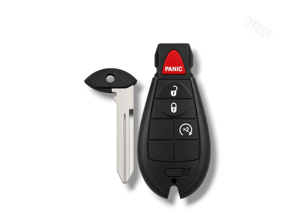 14-20 Jeep Cherokee Fobik Key 4-Button PN: 68105083AG / GQ4-53T / 4A (OEM)