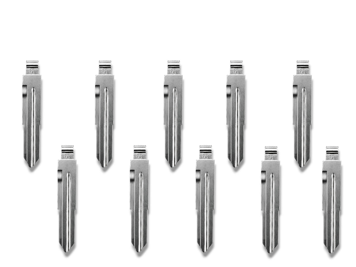 10x Xhorse Keydiy Universal Flip Key Remote Key Blades Honda HD103 HON58