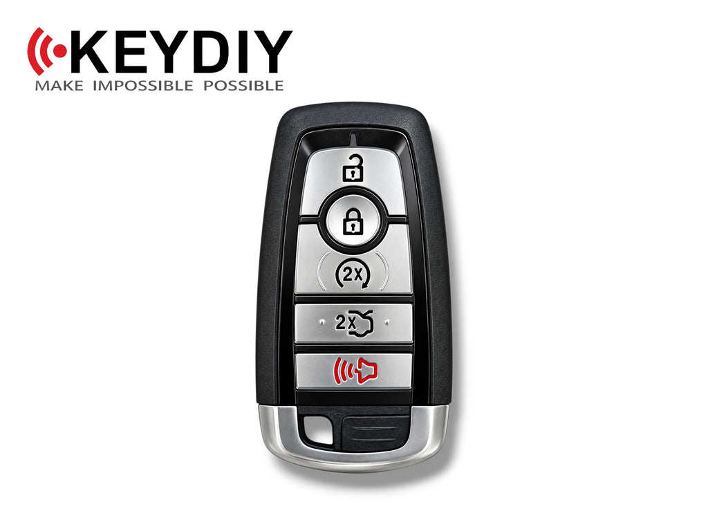 KEYDIY - KDX4 - Universal Smart Key Remote - Ford Style / 5-Button - ZB21-5