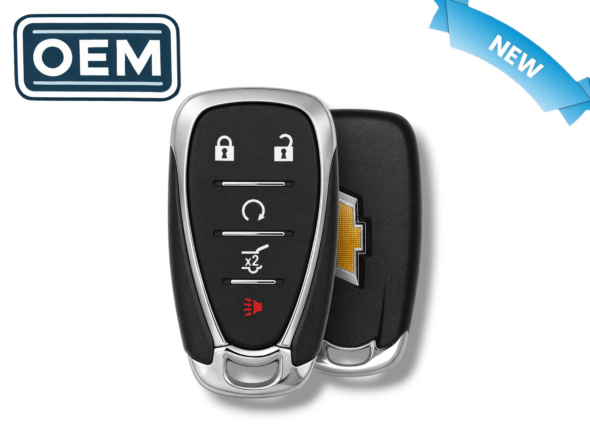 21-26 Chevrolet Smart Key 5-Button PN: 13530713 / HYQ4ES (OEM)