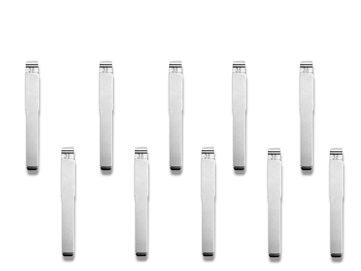 10x Xhorse Keydiy Universal Flip Key Remote Key Blades Ford HU101 / FO-24