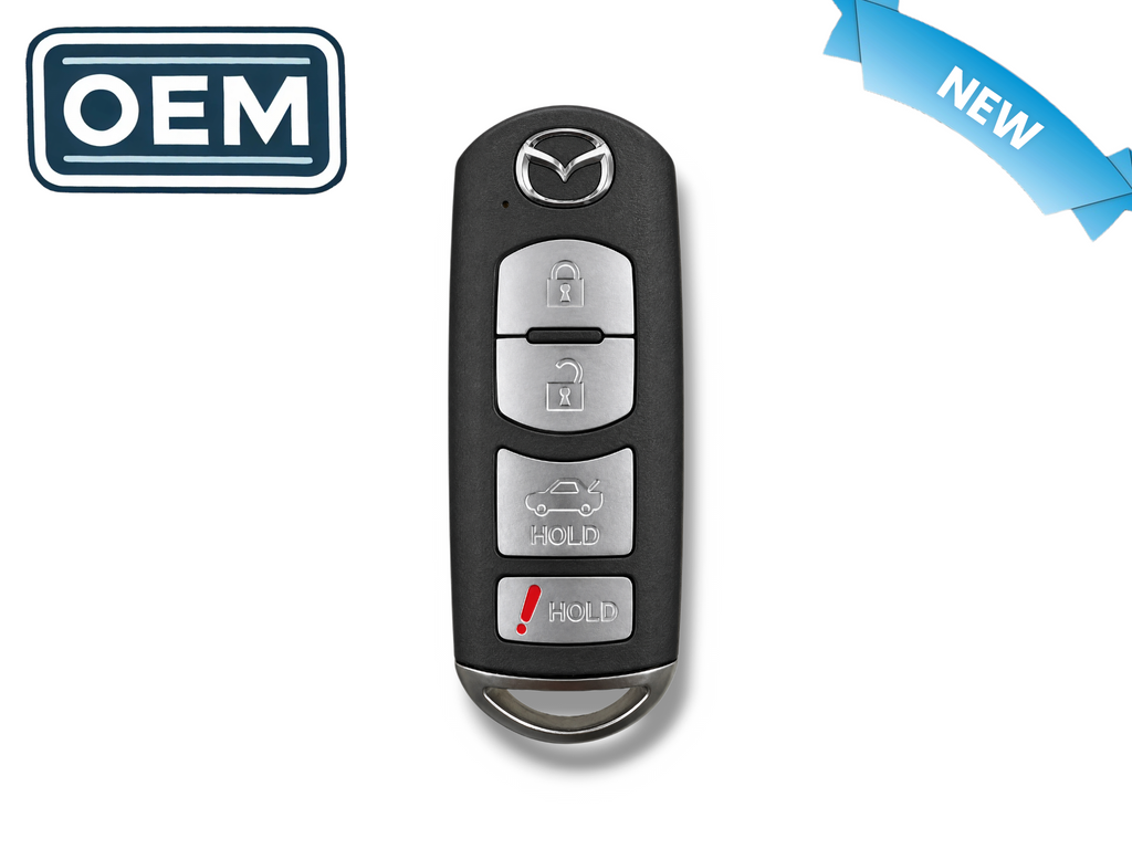 09-13 Mazda 6 Smart Key 4-Button KR55WK49383 / PN: GSYL-67-5RY (OEM)