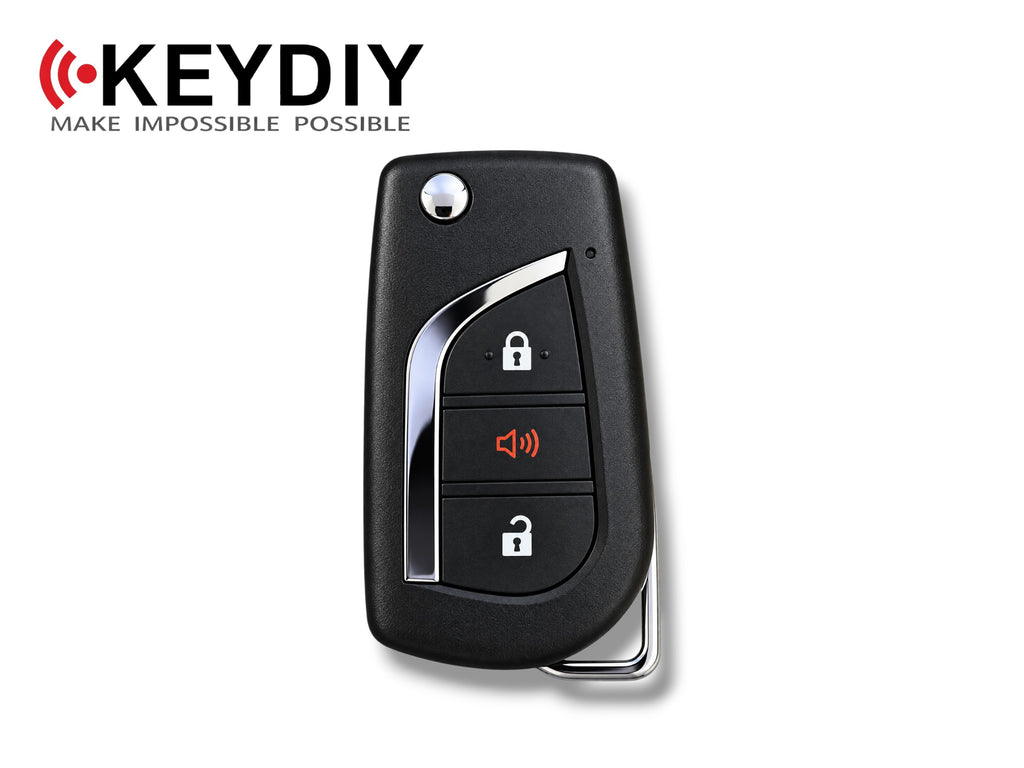 KEYDIY - Universal Flip Key - Toyota Style / 3-Button - B13-2+1