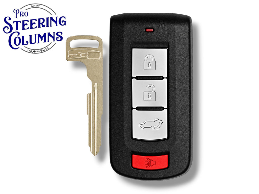 14-20 Mitsubishi Outlander Smart Key 4-Button PN: 8637A817 / OUC644M-KEY-N (Aftermarket)