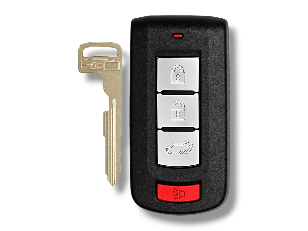 14-20 Mitsubishi Outlander Smart Key 4-Button PN: 8637A817 / OUC644M-KEY-N (Aftermarket)