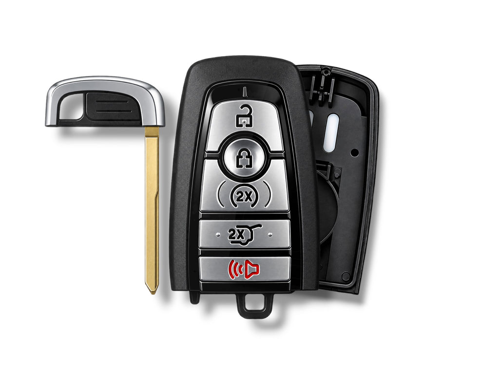 17-22 Ford Lincoln Smart Key SHELL 5-Button PN: 164-R8198 / M3N-A2C931426 (Aftermarket)