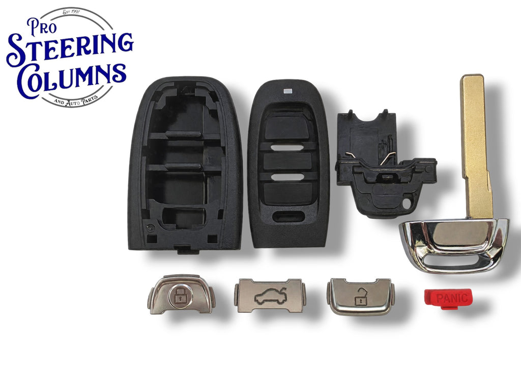 08-16 Audi Smart Key SHELL 4-Button / IYZFBSB802 (Aftermarket)