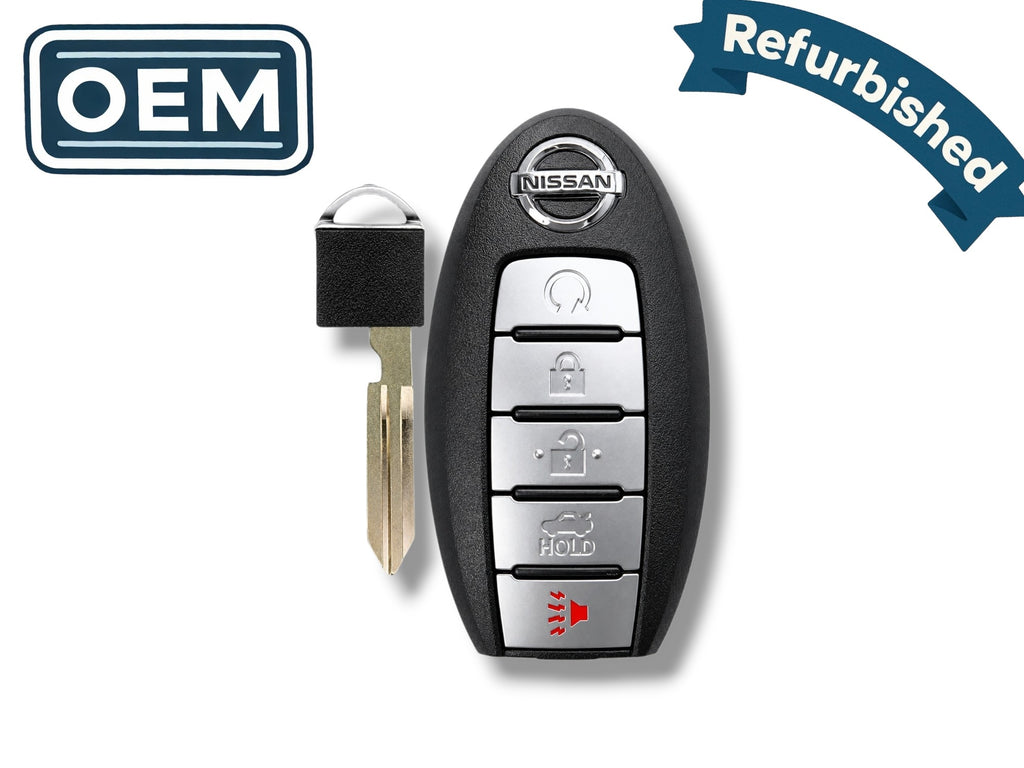 16-18 Nissan Altima Maxima Smart Key 5-Button PN: 285E3-4RA0B / KR5S180144014 / IC 204 (OEM REFURB)