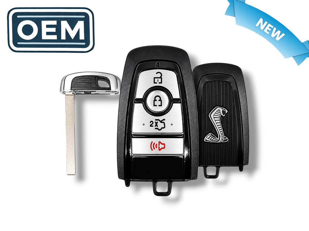 18-22 Ford Mustang Smart Key 4-Button PN: 164-R8187 / M3N-A2C931423 (OEM)