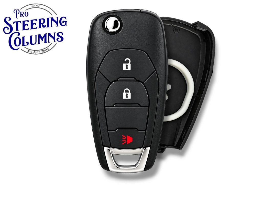 19-22 Chevrolet Flip Key SHELL 3-Button PN: 13522783 / LXP-T003 (Aftermarket)