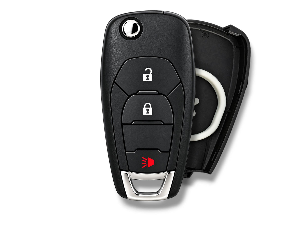 19-22 Chevrolet Flip Key SHELL 3-Button PN: 13522783 / LXP-T003 (Aftermarket)