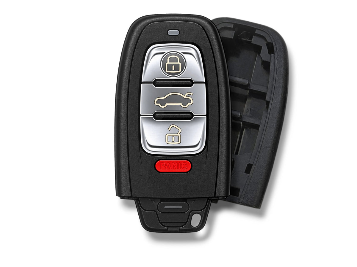 08-16 Audi Smart Key SHELL 4-Button / IYZFBSB802 (Aftermarket)
