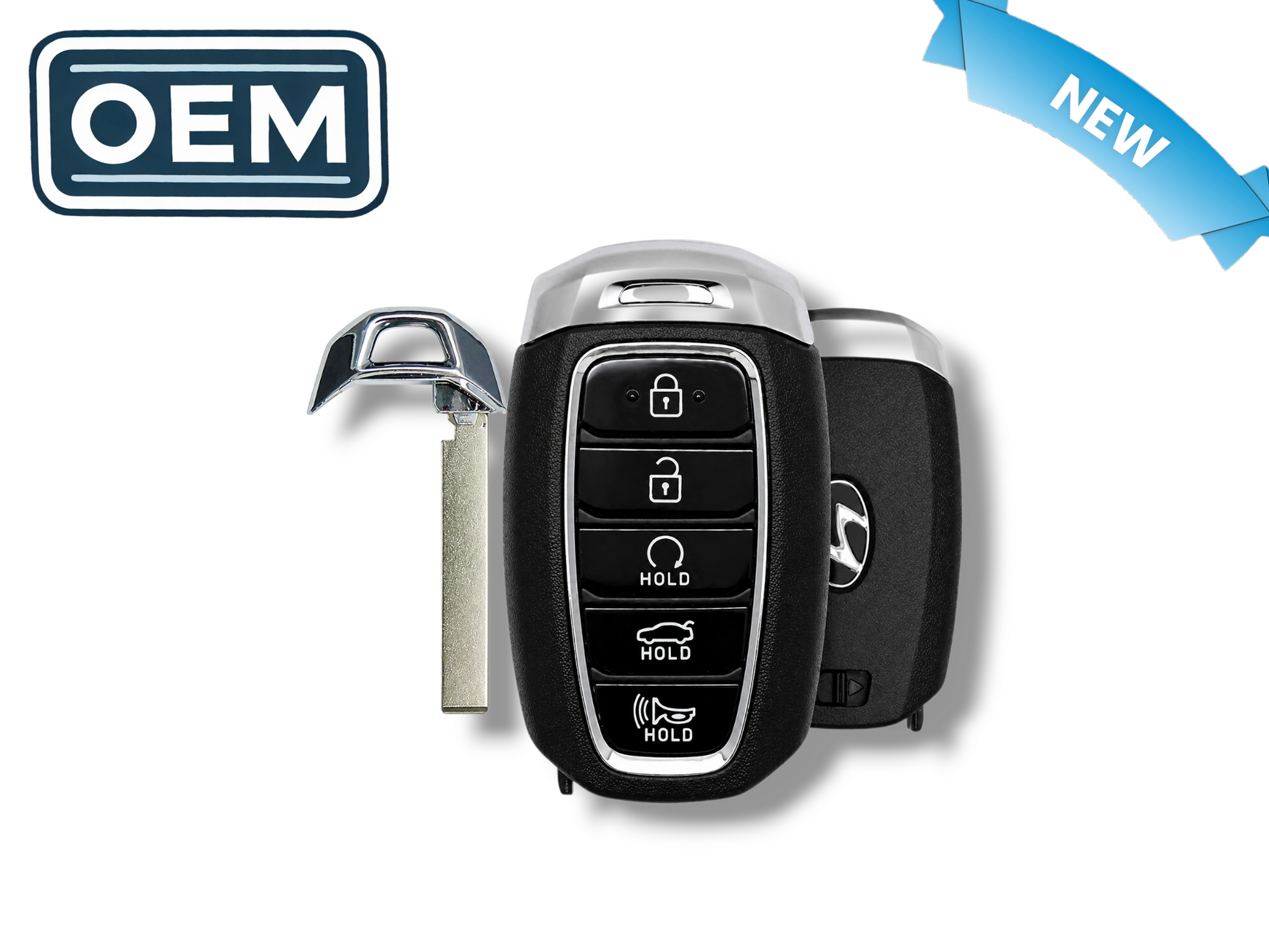 21-24 Hyundai Elantra Smart Key 5-Button PN: 95440-AA000 / NYOMBEC5FOB2004 (OEM)