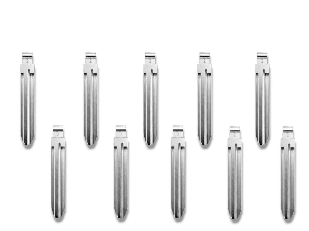 10x Xhorse Keydiy Universal Flip Key Remote Key Blades Toyota TR47