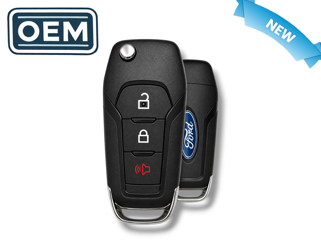 15-24 Ford Flip Key 3-Button PN: 164-R8130 / N5F-A08TAA (OEM)