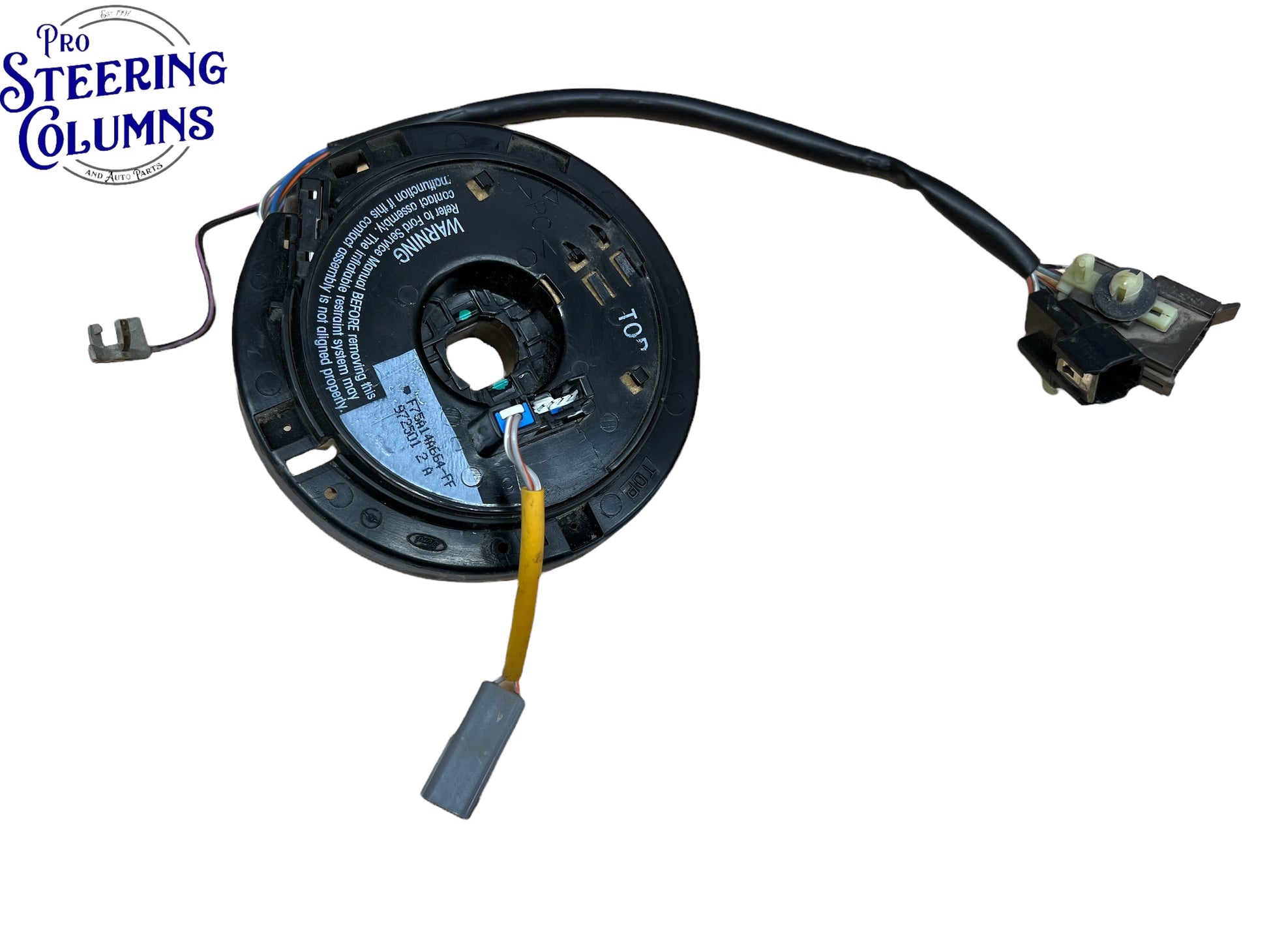 1997-1998 Ford F-150 F-250 Air Bag Clock Spring with Cruise Control Used OEM F75A-14A664-FF