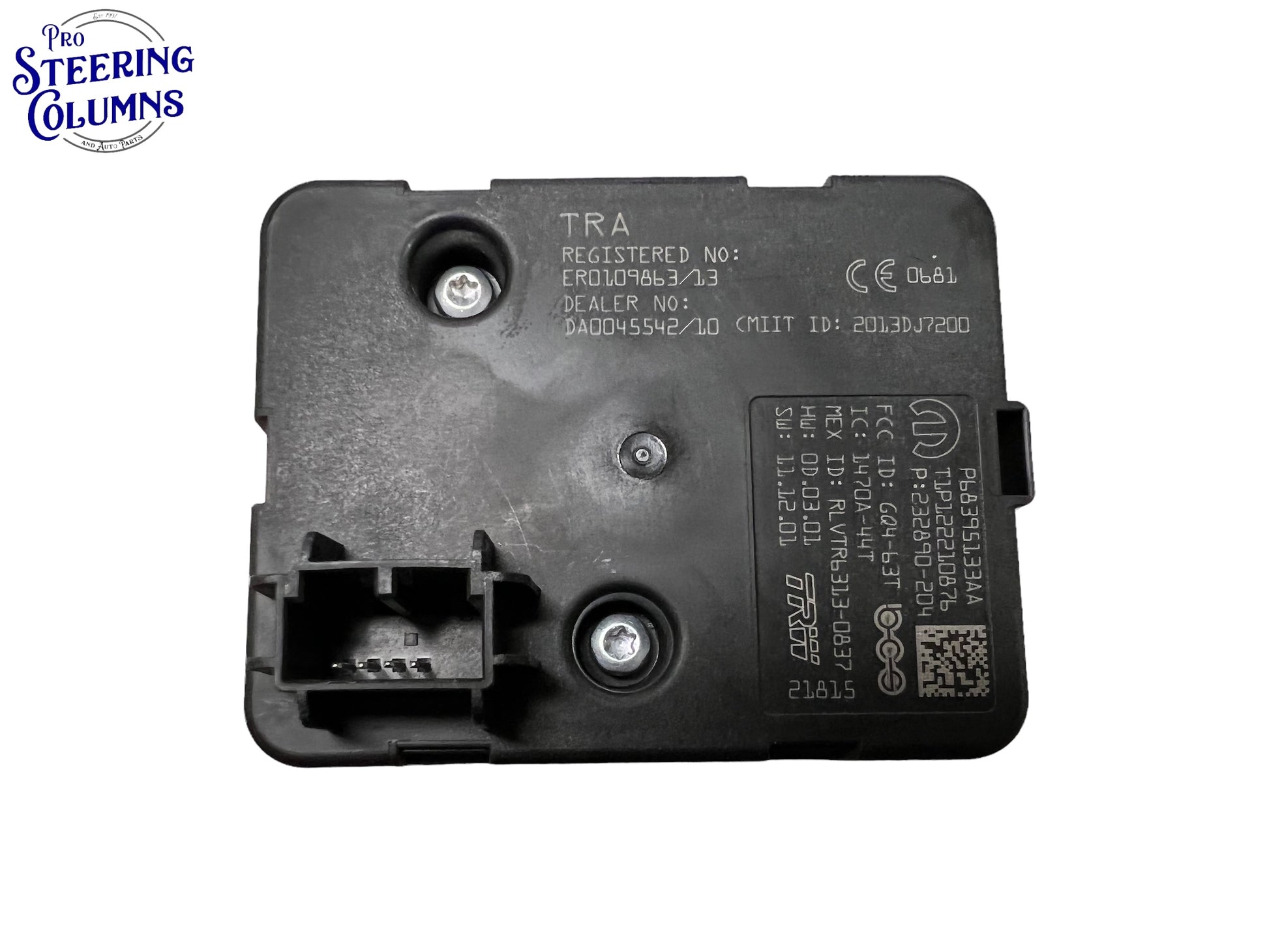 2013-2016 Ram 1500 2500 3500 Ignition Switch Wireless Ignition Node 68395133AA