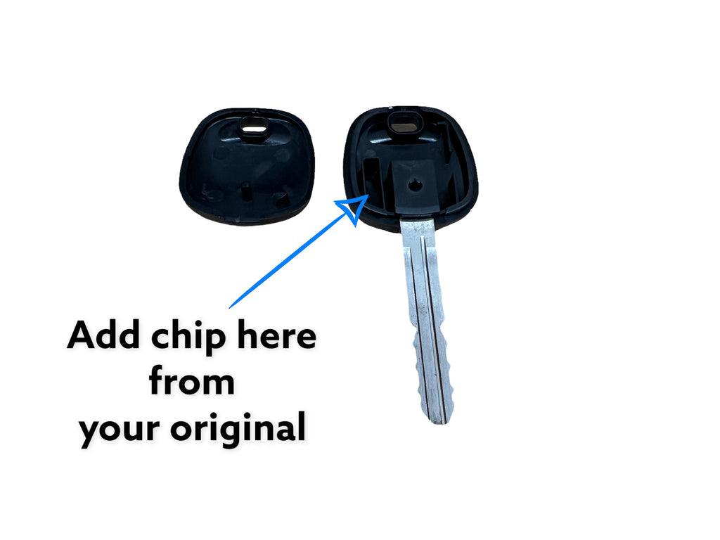 2002-2006 Toyota Camry Ignition Lock Cylinder Assembly 2 Keys For Transponder/Chipped Keys