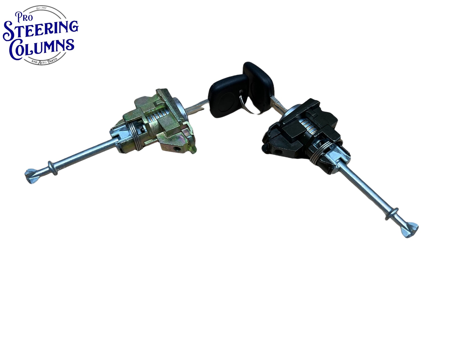 2003 & Up 4runner Corolla Sienna Tacoma Driver & Passenger Door Lock Set 2 Keys New